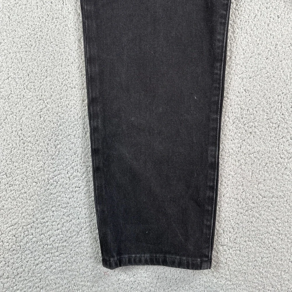 Banana Republic High Rise Slim Fit Jeans Women 34 Black Stretch Premium Denim